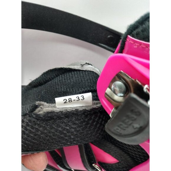 Adjustable Pink & Black Inline Skates By Dikashi With ABEC-7 Bearings - Picture 5 of 11